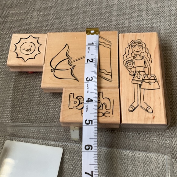 Beach Babe S728 stamp set - Picture 2 of 8